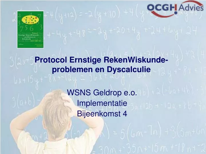 protocol ernstige rekenwiskunde problemen en dyscalculie