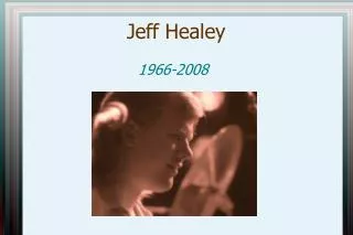 Jeff Healey