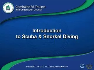Introduction to Scuba &amp; Snorkel Diving