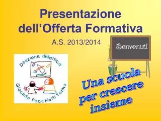 presentazione dell offerta formativa