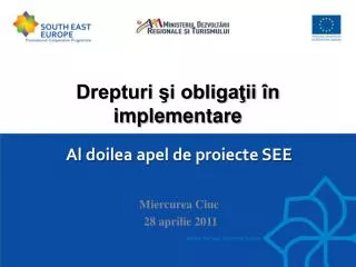 al doilea apel de proiecte see