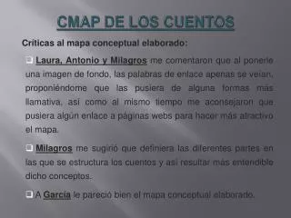 cmap de los cuentos