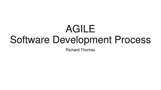 AGILE Software Development Process