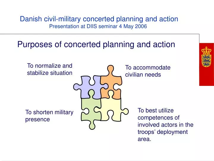 purposes of concerted planning and action