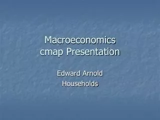 Macroeconomics cmap Presentation