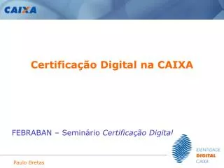 certifica o digital na caixa