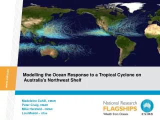 Modelling the Ocean Response to a Tropical Cyclone on Australia's Northwest Shelf