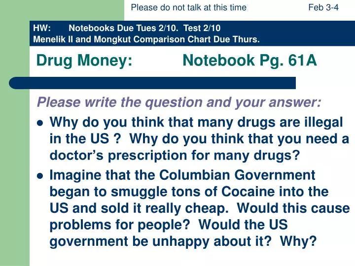 drug money notebook pg 61a