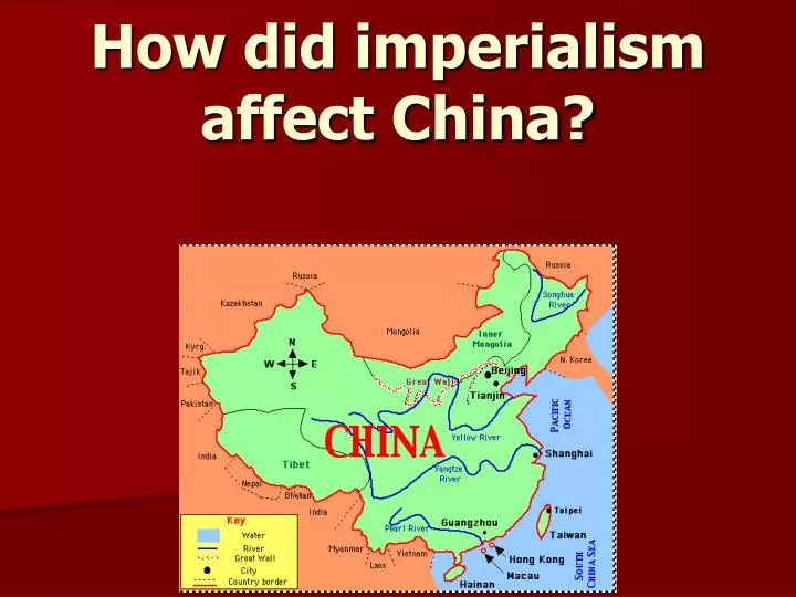 how did imperialism affect china