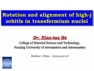 Rotation and alignment of high-j orbitls in transfermium nuclei
