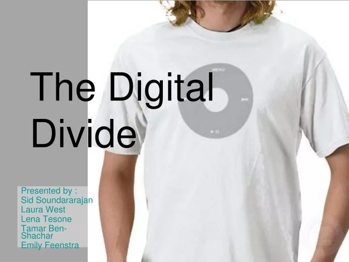 the digital divide