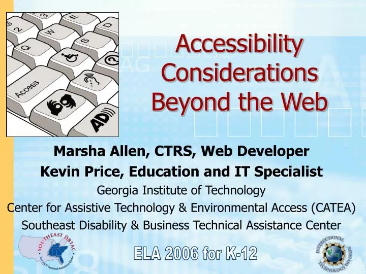 accessibility considerations beyond the web
