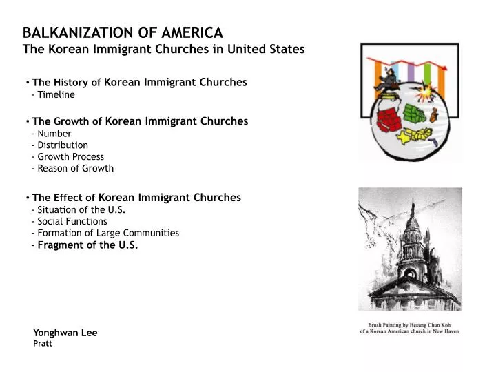 balkanization of america the korean immigrant churches in united states