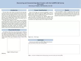 Discovering and Characterizing Open Clusters with the GLIMPSE-360 Survey Karen Hamm