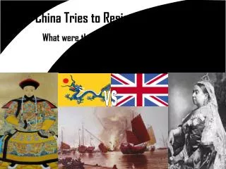 China Tries to Resist Imperialism