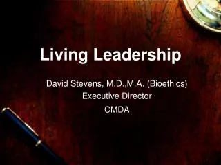 Living Leadership