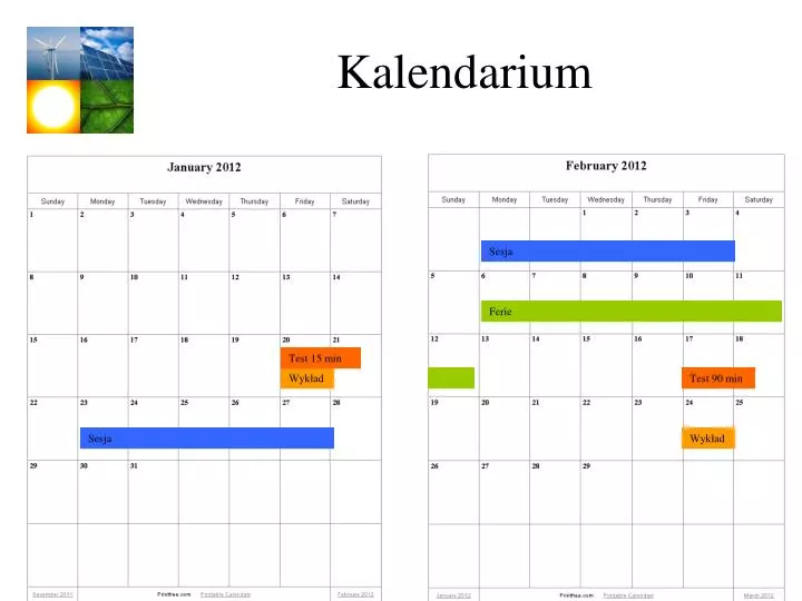 kalendarium