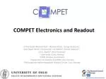 COMPET Electronics and Readout - slide 1