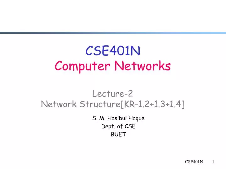 cse401n computer networks lecture 2 network structure kr 1 2 1 3 1 4