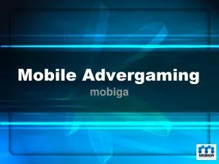 mobile advergaming