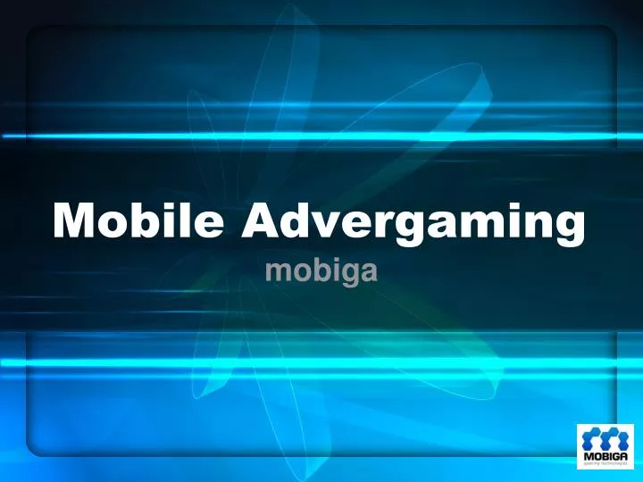 mobile advergaming