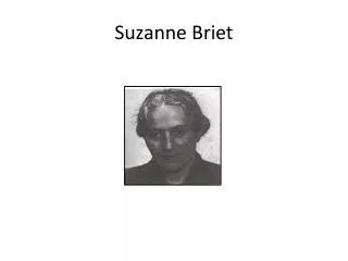 suzanne briet