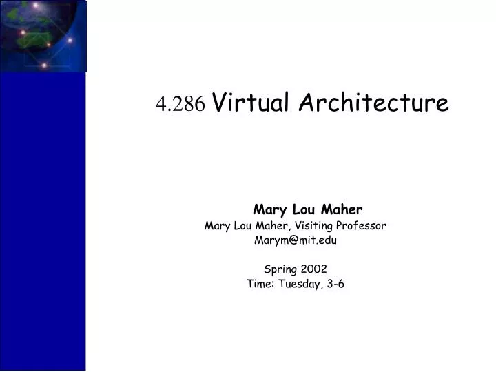 4 286 virtual architecture