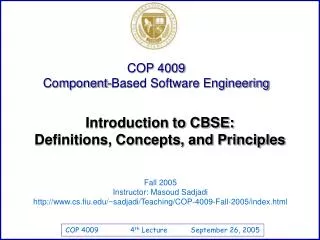 Introduction to CBSE: Definitions, Concepts, and Principles