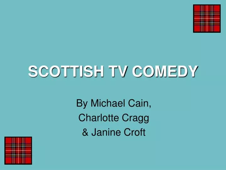 scottish tv comedy