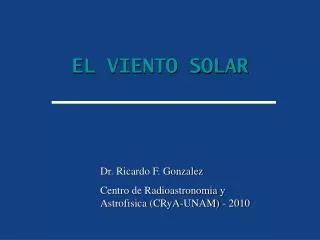el viento solar
