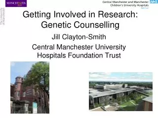 Getting Involved in Research: Genetic Counselling