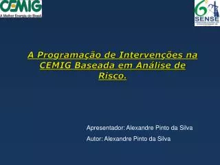 a programa o de interven es na cemig baseada em an lise de risco