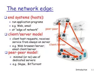 The network edge: