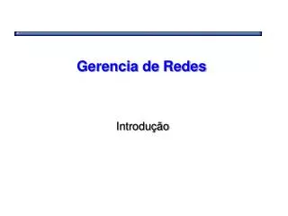 gerencia de redes