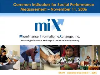 Promoting Information Exchange in the Microfinance Industry