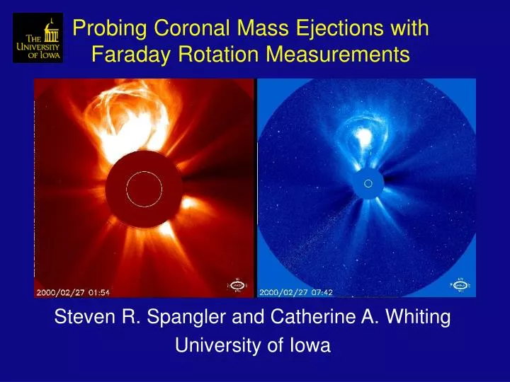 probing coronal mass ejections with faraday rotation measurements