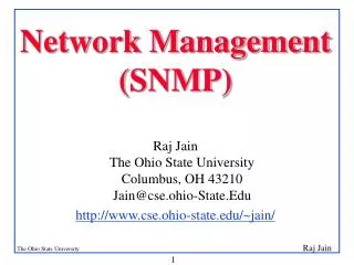 Network Management (SNMP)