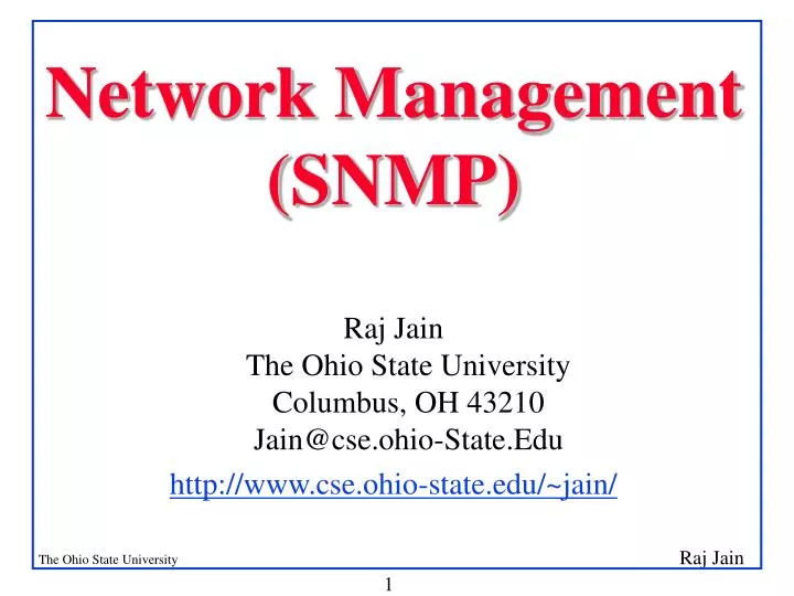 network management snmp