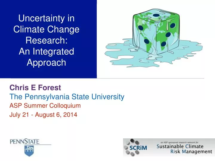 uncertainty in climate change research an integrated approach