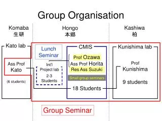 group organisation
