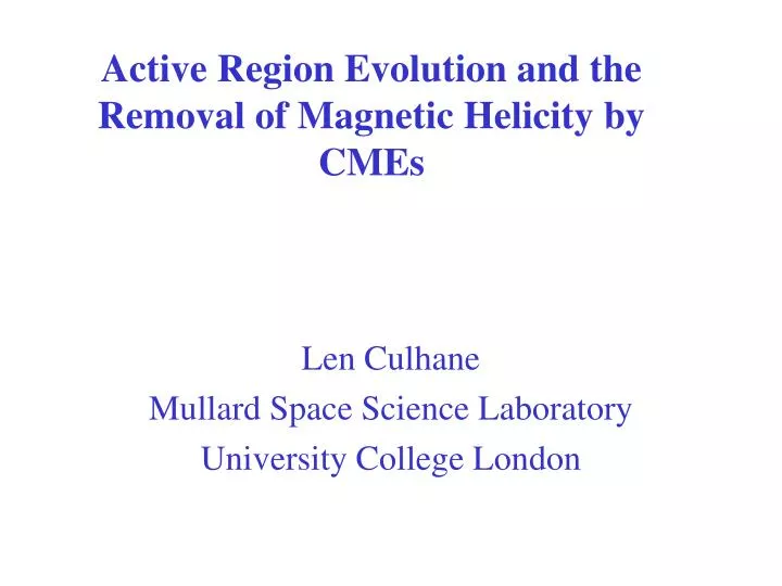 active region evolution and the removal of magnetic helicity by cmes