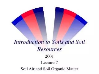 Introduction to Soils and Soil Resources