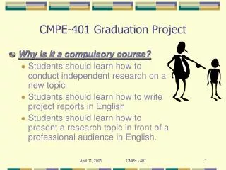 CMPE-401 Graduation Project