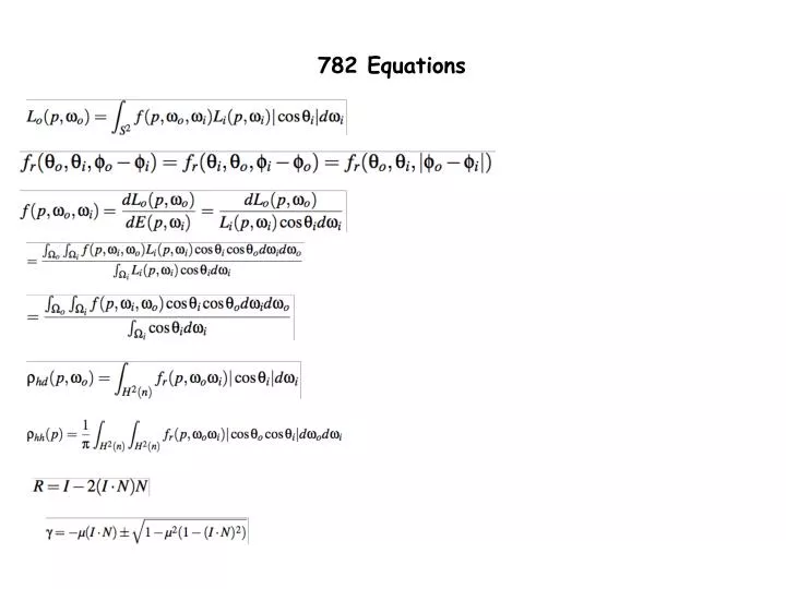 782 equations