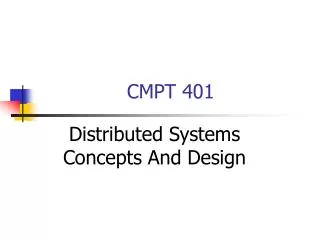 CMPT 401
