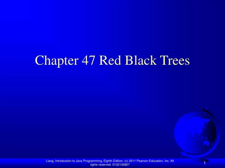chapter 47 red black trees
