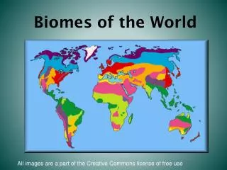 Biomes of the World