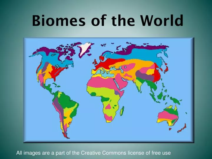 biomes map for kids