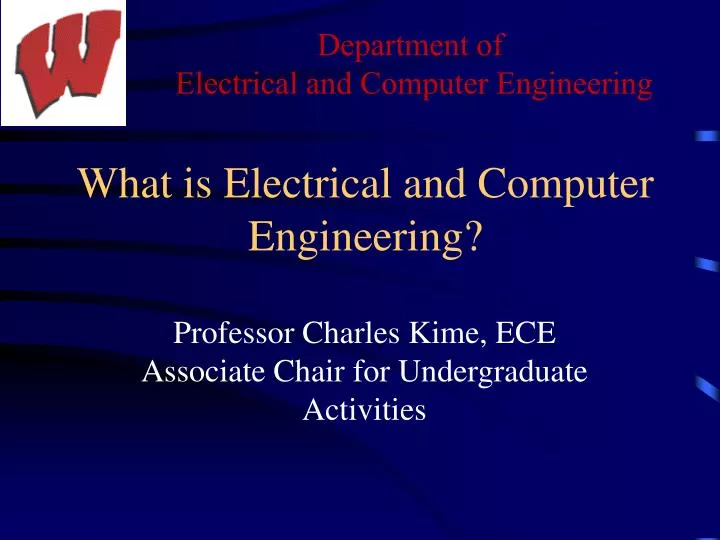 what is electrical and computer engineering
