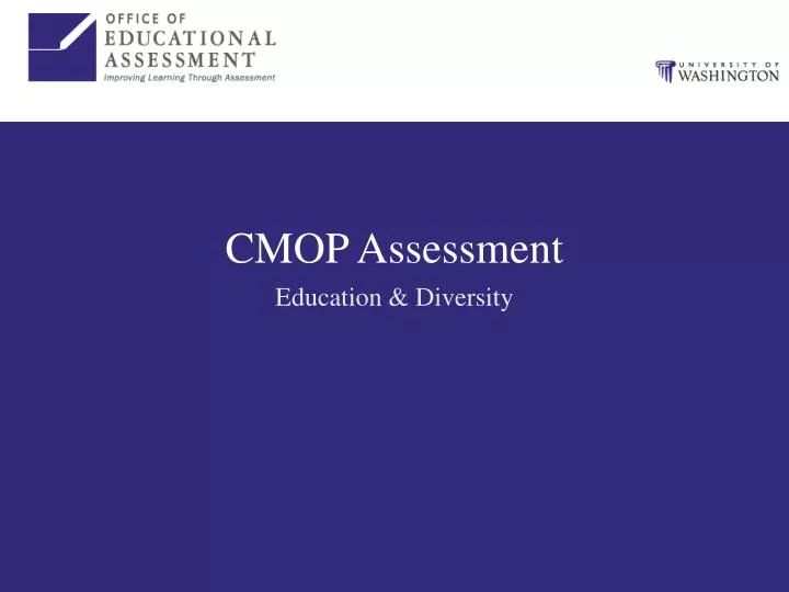 cmop assessment